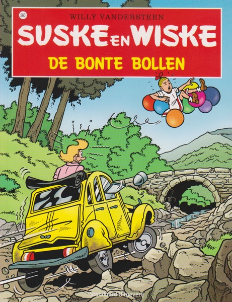 Suske en Wiske softcover nummer: 260. Hertekende cover.