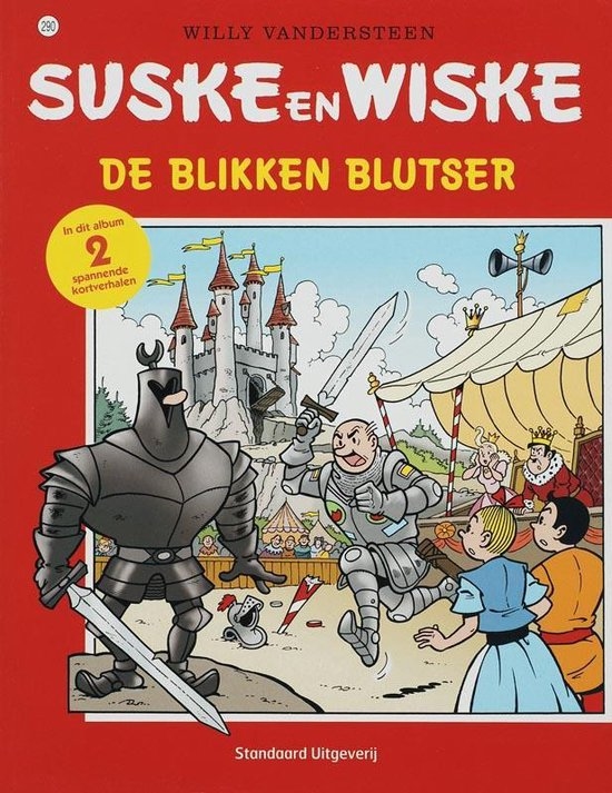 Suske en Wiske softcover nummer: 290. Oude cover.