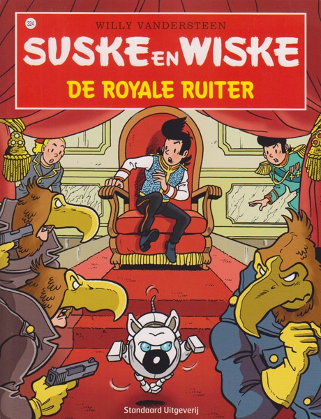 Suske en Wiske softcover nummer: 324. Hertekende cover.