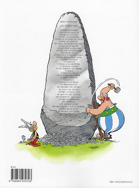 Asterix softcover, De papyrus van Caesar.