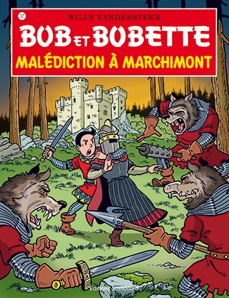Bob et Bobette Franstalige softcover nummer 327. beschadigd.