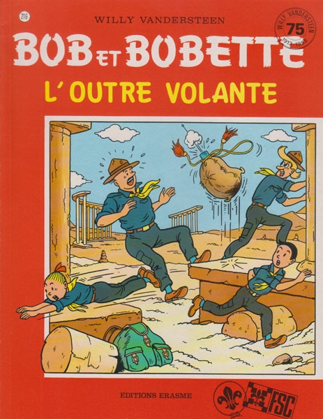 Franse softcover L´outre Volante, reclame uitgave FSC, 1988.