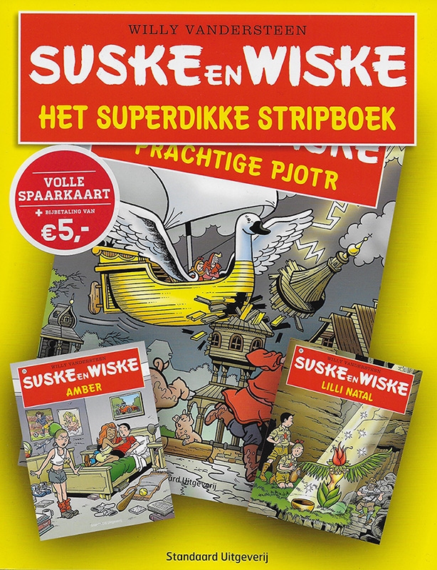 Softcover Het Superdikke Stripboek +sticker/volle spaarkaart
