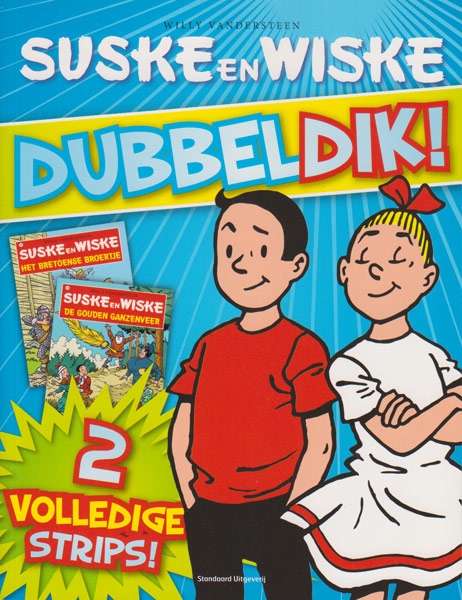 Suske en Wiske Softcover Dubbeldik !, Blauw. 2011.