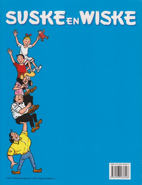 Suske en Wiske Softcover Dubbeldik !, Blauw. 2011.