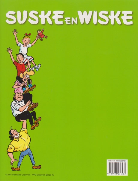 Suske en Wiske Softcover Dubbeldik !, Groen. 2011.