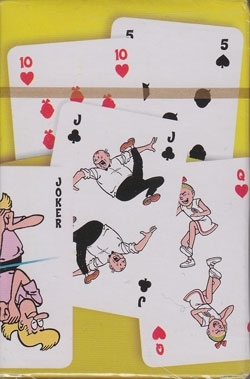 Suske en Wiske Stock speelkaarten.